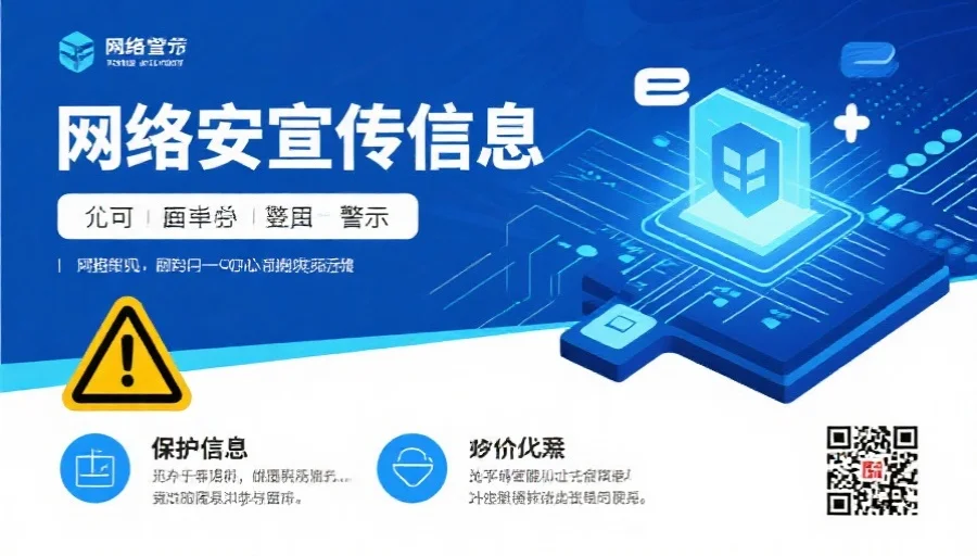 网络安全防范宣传海报